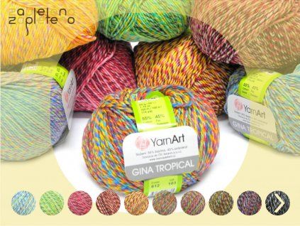 Gina Tropical YarnArt Zapleteno
